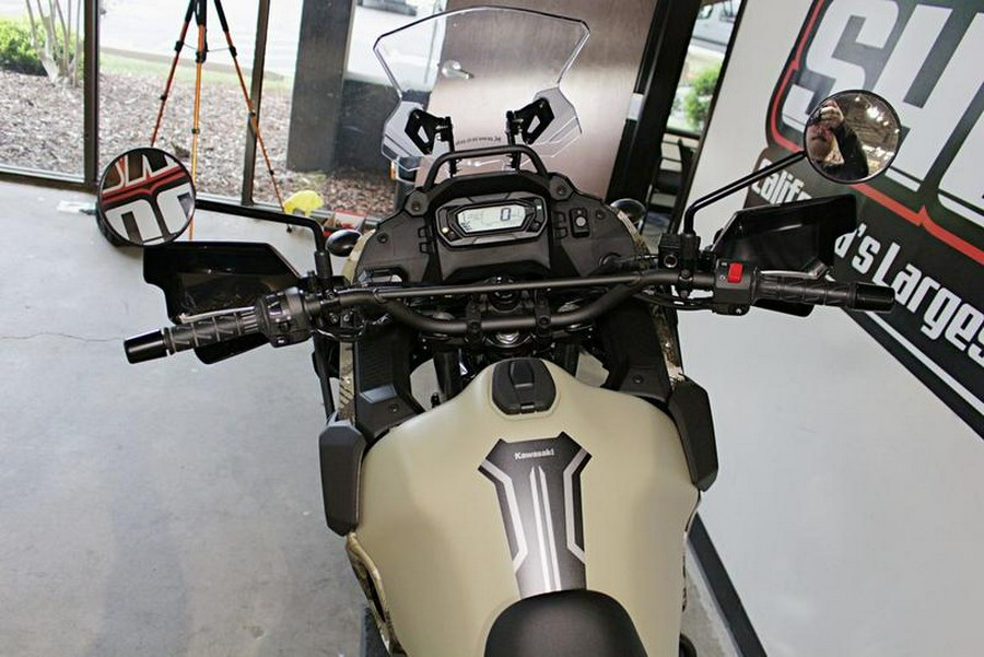 2025 Kawasaki KLR®650 Adventure ABS Cypher Camo Beige