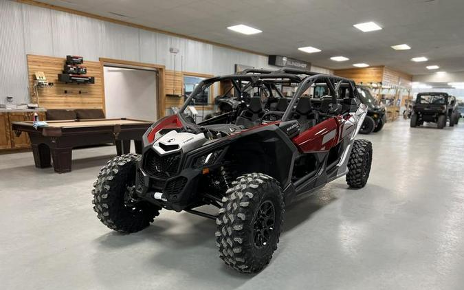 2024 Can-Am® Maverick X3 MAX DS Turbo Fiery Red & Hyper Silver