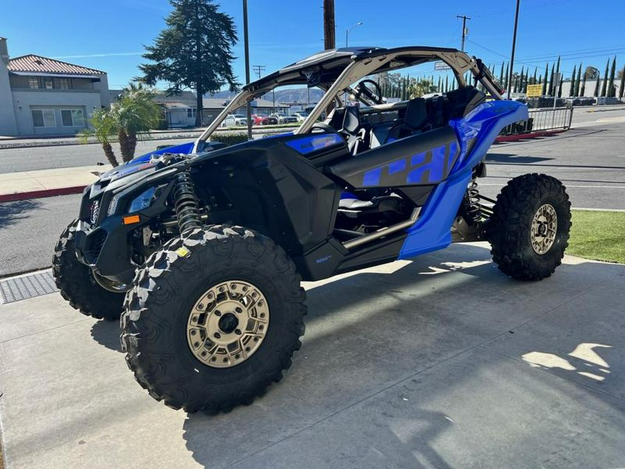 2024 Can-Am® Maverick X3 X rs Turbo RR with Smart-Shox Dazzling Blue & Carbon Black