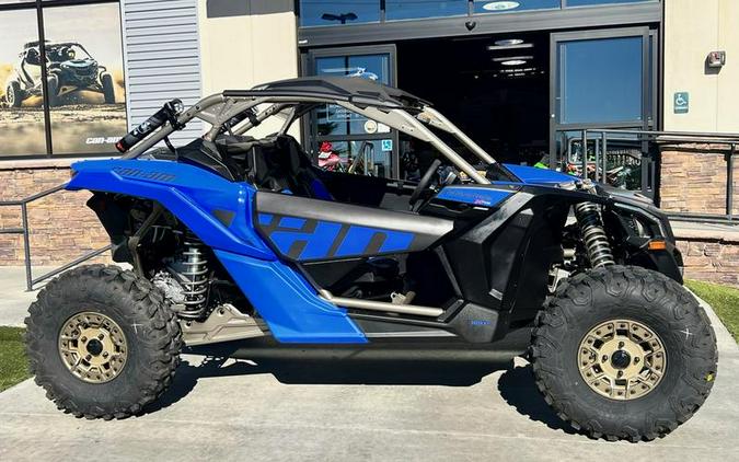 2024 Can-Am® Maverick X3 X rs Turbo RR with Smart-Shox Dazzling Blue & Carbon Black