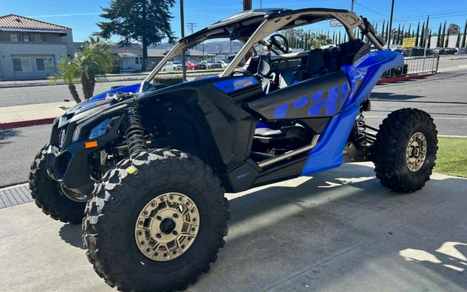 2024 Can-Am® Maverick X3 X rs Turbo RR with Smart-Shox Dazzling Blue & Carbon Black