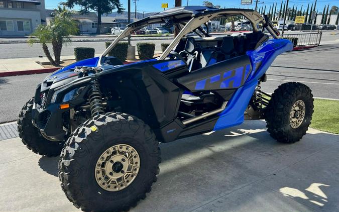 2024 Can-Am® Maverick X3 X rs Turbo RR with Smart-Shox Dazzling Blue & Carbon Black