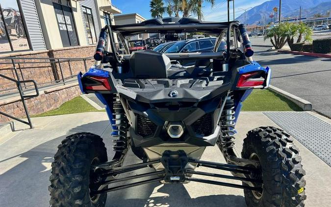 2024 Can-Am® Maverick X3 X rs Turbo RR with Smart-Shox Dazzling Blue & Carbon Black