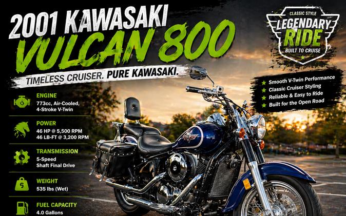 2001 KAWASAKI VN800-B - C512275