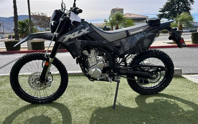 2024 Kawasaki KLX®300 Cypher Camo Gray