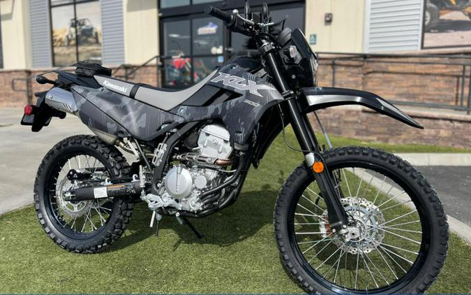 2024 Kawasaki KLX®300 Cypher Camo Gray