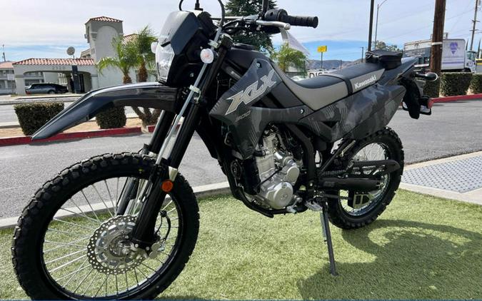 2024 Kawasaki KLX®300 Cypher Camo Gray