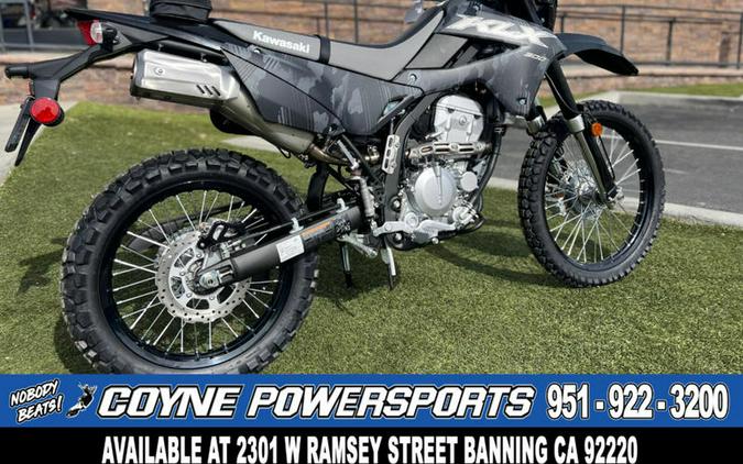 2024 Kawasaki KLX®300 Cypher Camo Gray