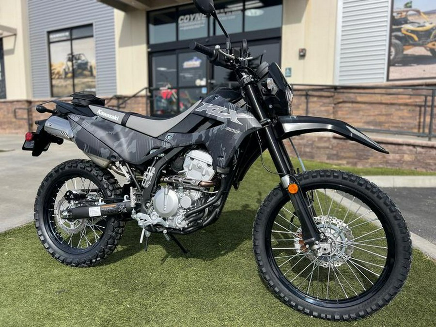 2024 Kawasaki KLX®300 Cypher Camo Gray