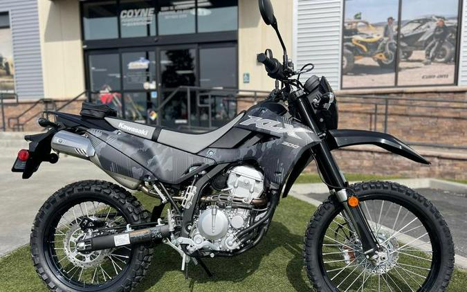 2024 Kawasaki KLX®300 Cypher Camo Gray