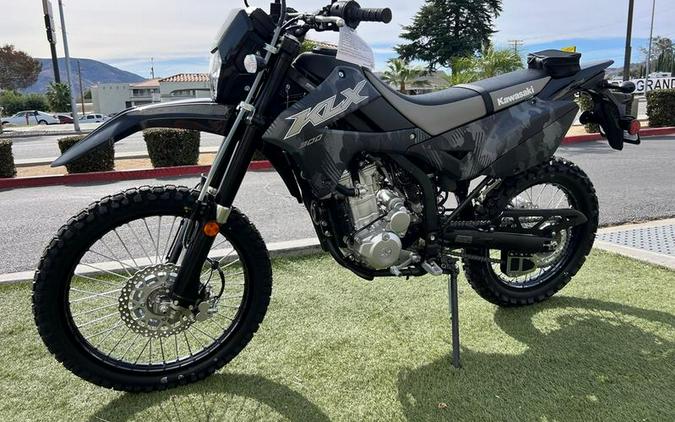 2024 Kawasaki KLX®300 Cypher Camo Gray