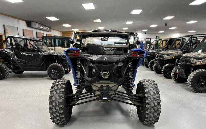 2024 Can-Am® Maverick X3 X rs Turbo RR Dazzling Blue & Carbon Black