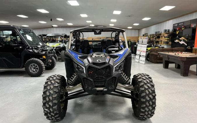 2024 Can-Am® Maverick X3 X rs Turbo RR Dazzling Blue & Carbon Black