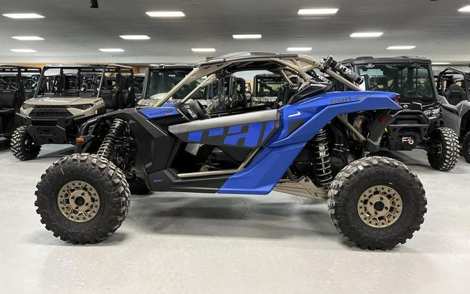 2024 Can-Am® Maverick X3 X rs Turbo RR Dazzling Blue & Carbon Black