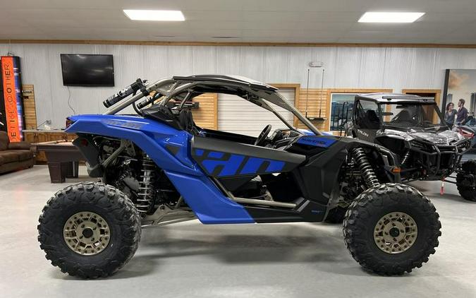 2024 Can-Am® Maverick X3 X rs Turbo RR Dazzling Blue & Carbon Black