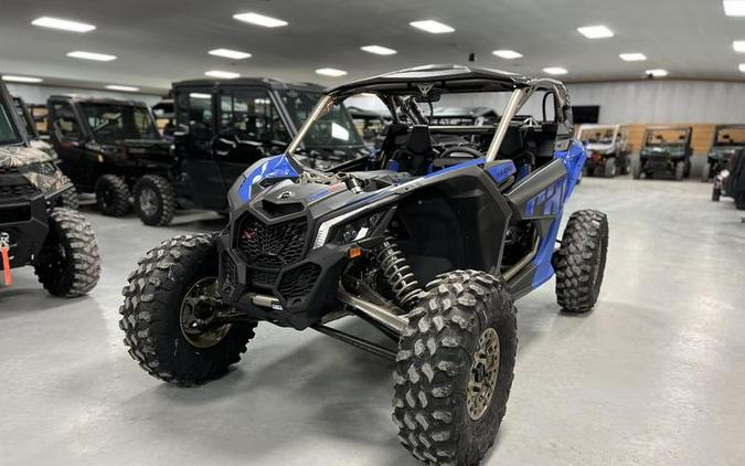 2024 Can-Am® Maverick X3 X rs Turbo RR Dazzling Blue & Carbon Black