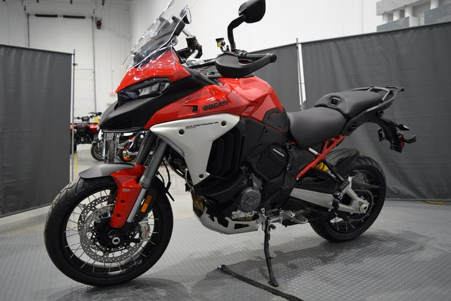 2024 Ducati Multistrada V4 Rally Travel Adventure Red