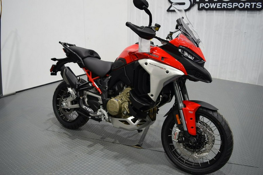 2024 Ducati Multistrada V4 Rally Travel Adventure Red