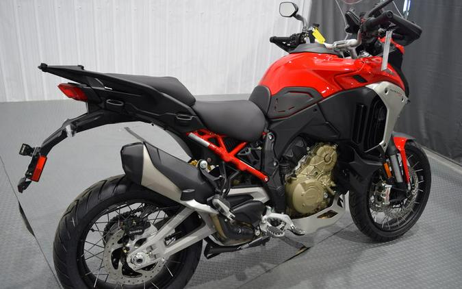 2024 Ducati Multistrada V4 Rally Travel Adventure Red