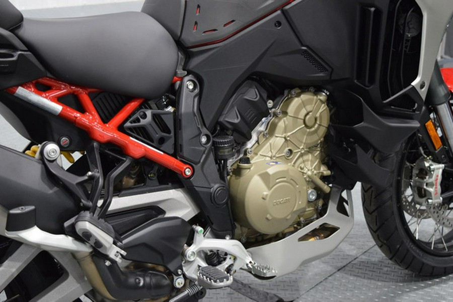 2024 Ducati Multistrada V4 Rally Travel Adventure Red