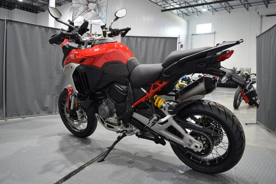 2024 Ducati Multistrada V4 Rally Travel Adventure Red