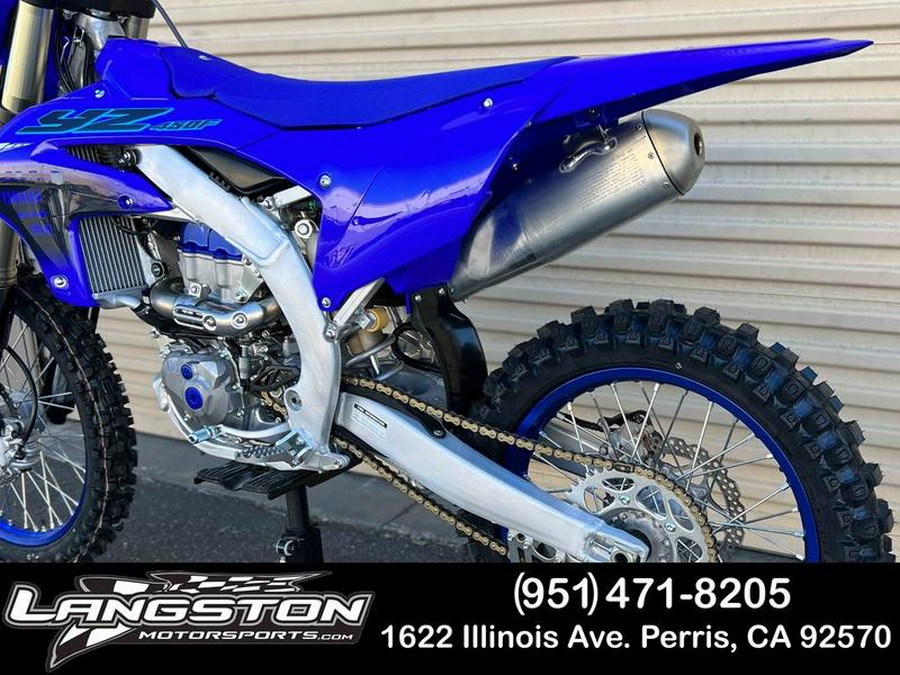 2024 Yamaha YZ450F Team Yamaha Blue