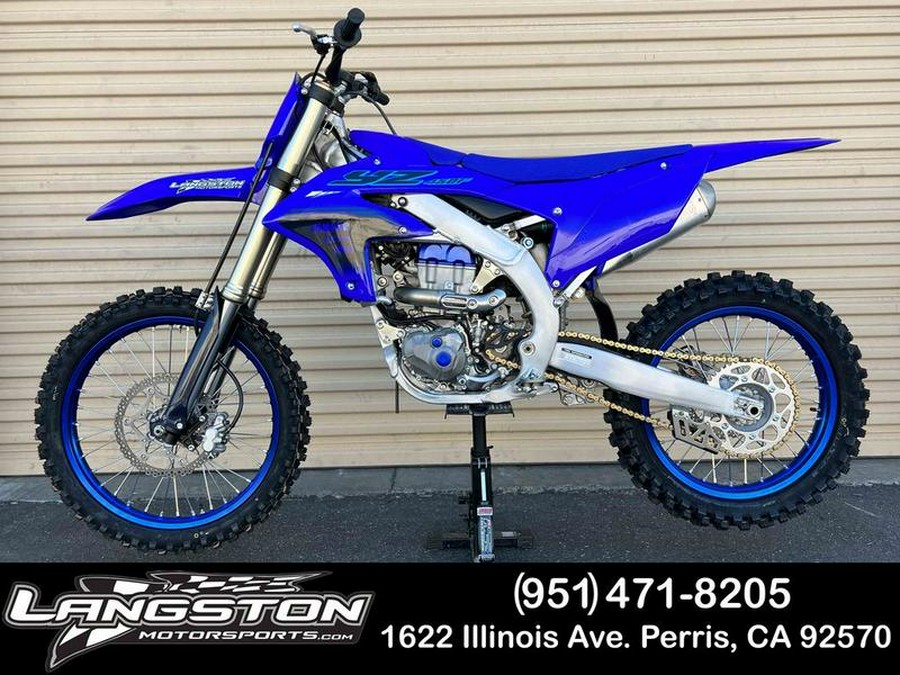 2024 Yamaha YZ450F Team Yamaha Blue