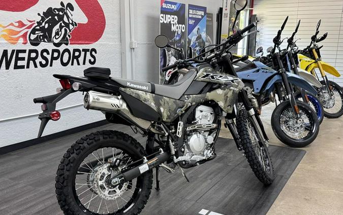 2026 Kawasaki KLX300 Cypher Camo Beige