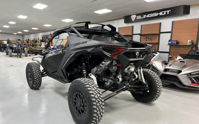 2024 Can-Am® Maverick R X RS with Smart-Shox Triple Black