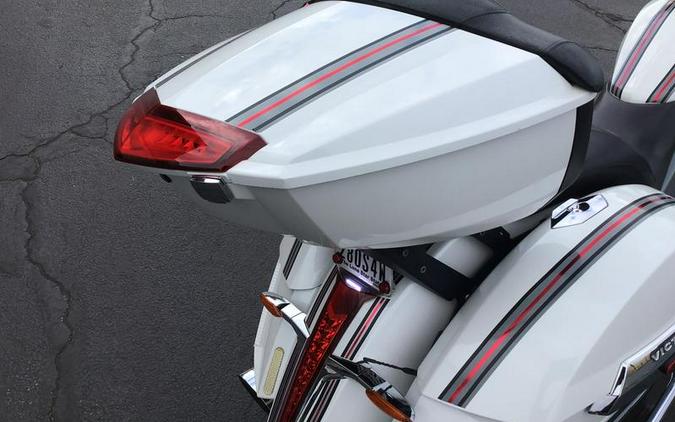2016 Victory Motorcycles® Cross Country Tour® Two-Tone White Pearl and Gray