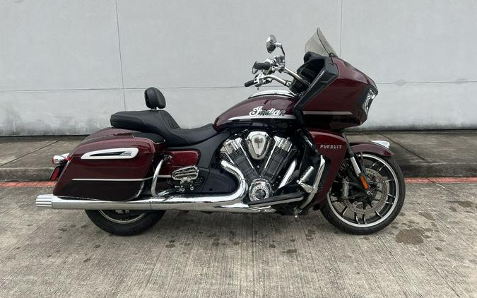 2022 Indian Motorcycle® Pursuit Limited Maroon Metallic/Crimson Metallic