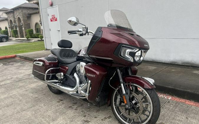 2022 Indian Motorcycle® Pursuit Limited Maroon Metallic/Crimson Metallic