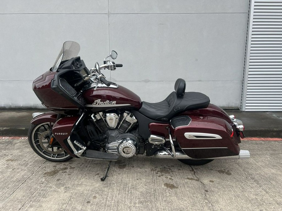 2022 Indian Motorcycle® Pursuit Limited Maroon Metallic/Crimson Metallic