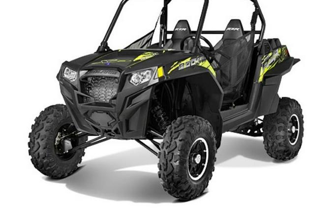 2013 Polaris® RZR XP™ 900 EPS Stealth Black and Evasive Green LE