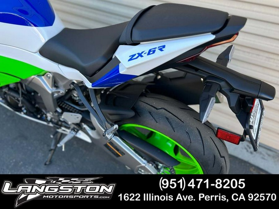 2024 Kawasaki Ninja® ZX™-6R 40th Anniversary Edition ABS