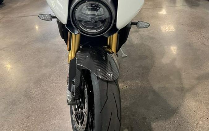 2023 Triumph Speed Triple 1200 RR Crystal White / Storm Grey