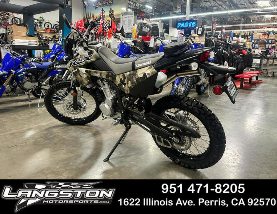 2026 Kawasaki KLX®300 Cypher Camo Beige