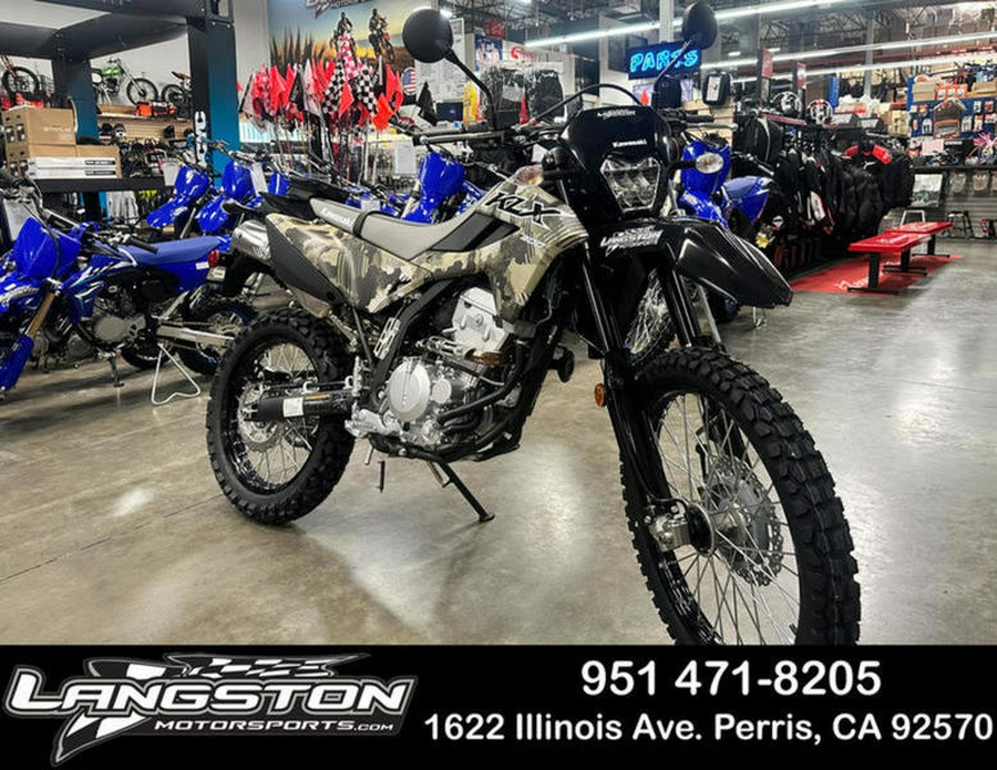 2026 Kawasaki KLX®300 Cypher Camo Beige