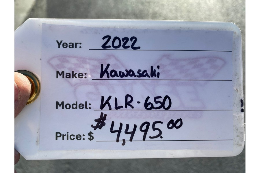 2022 Kawasaki KLR-650 ABS