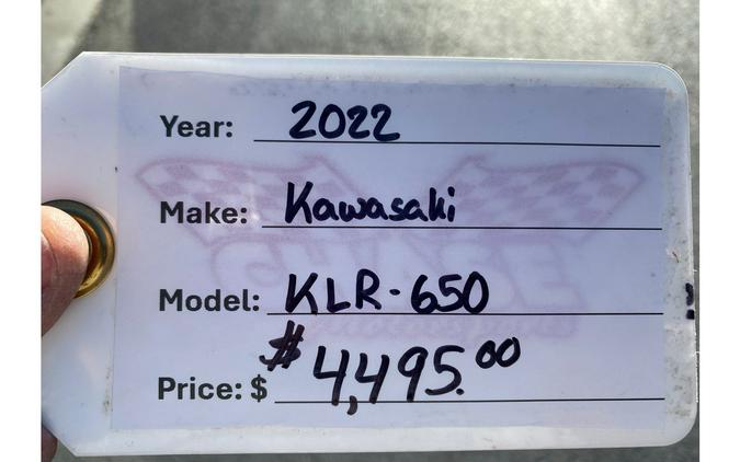 2022 Kawasaki KLR-650 ABS