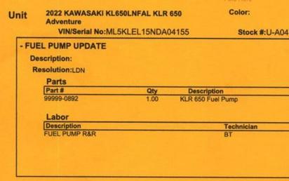 2022 Kawasaki KLR®650