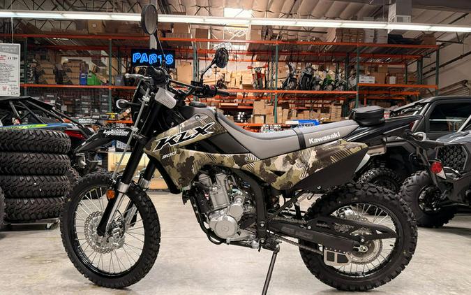 2026 Kawasaki KLX®300 Cypher Camo Beige