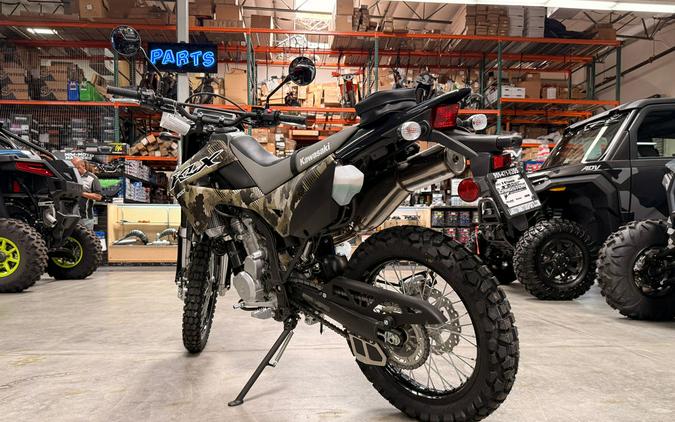 2026 Kawasaki KLX®300 Cypher Camo Beige