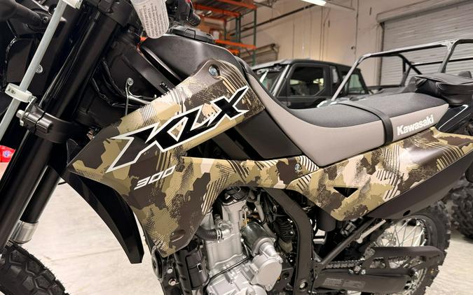 2026 Kawasaki KLX®300 Cypher Camo Beige