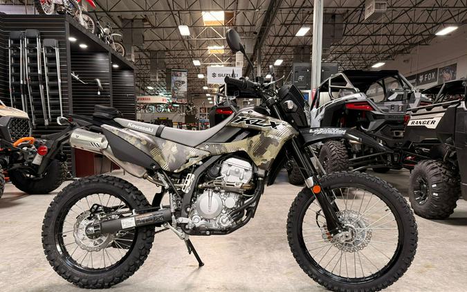 2026 Kawasaki KLX®300 Cypher Camo Beige