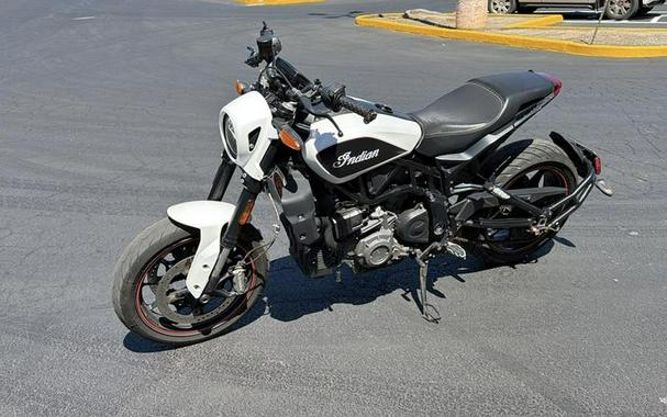 2022 Indian Motorcycle® FTR S White Smoke