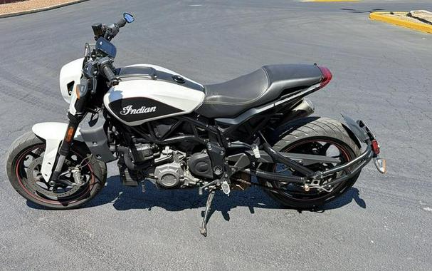 2022 Indian Motorcycle® FTR S White Smoke
