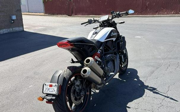 2022 Indian Motorcycle® FTR S White Smoke