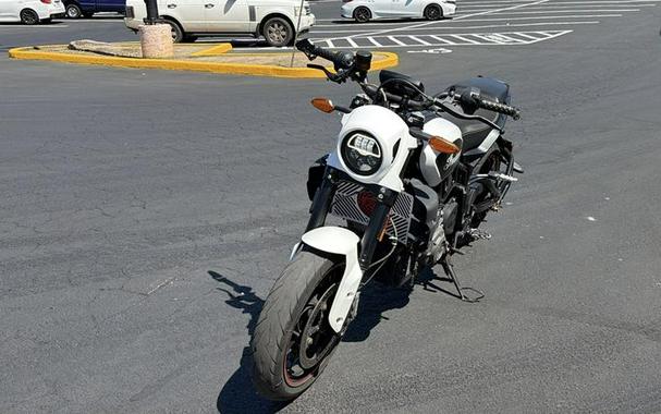 2022 Indian Motorcycle® FTR S White Smoke