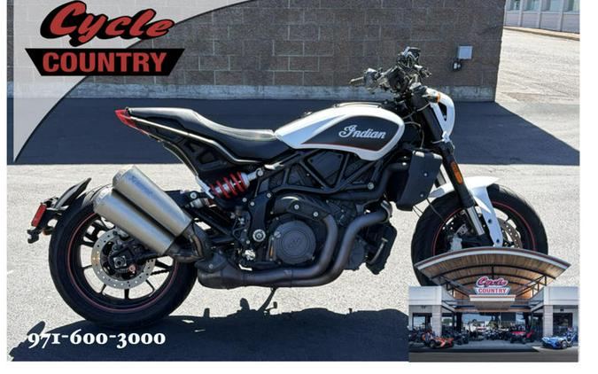 2022 Indian Motorcycle® FTR S White Smoke